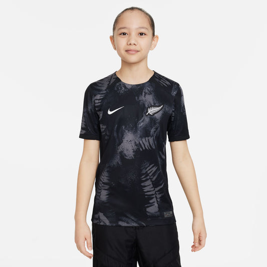 Nike New Zealand 2023 Youth Women's - Home Jersey