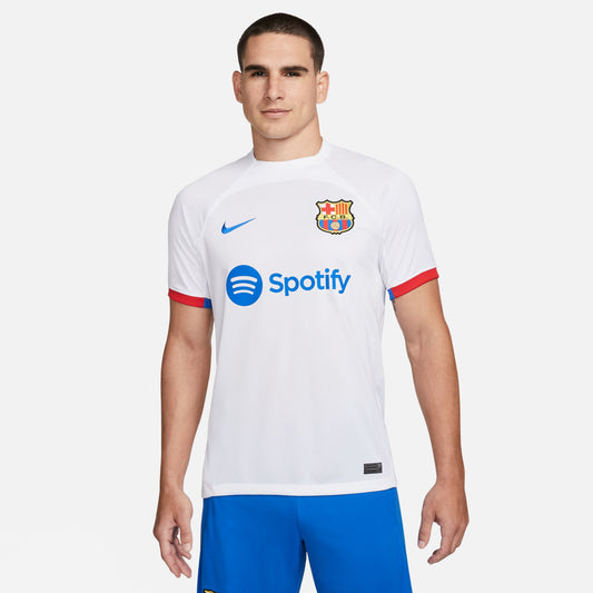 Nike FC Barcelona 23-24 Away - White/Royal Blue/White