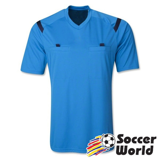 Soccer World CoolKnit Referee Jersey Sky