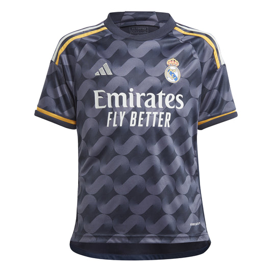 adidas Real Madrid CF 23-24 Jr Away Jersey - Legend Ink / Preloved Yellow