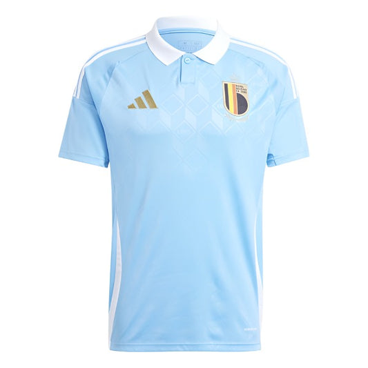 adidas Belgium 24 Away Jersey - Semi Blue Burst