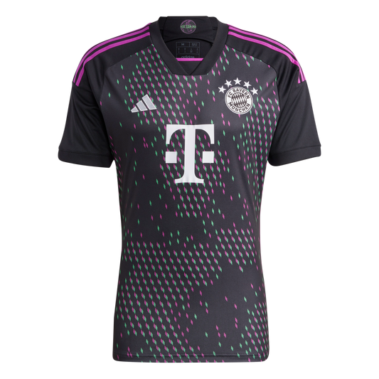 adidas FC Bayern Munich 23-24 Away Jersey - Black